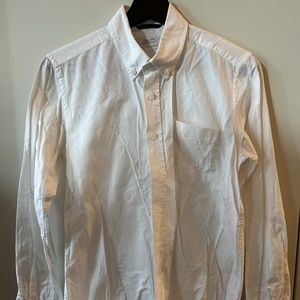 Saturdays NYC White Oxford Buttondown